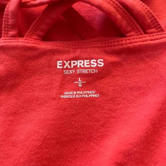 Sexy Orange Express Top with Strapy back - LARGE - Picture 3 of 5